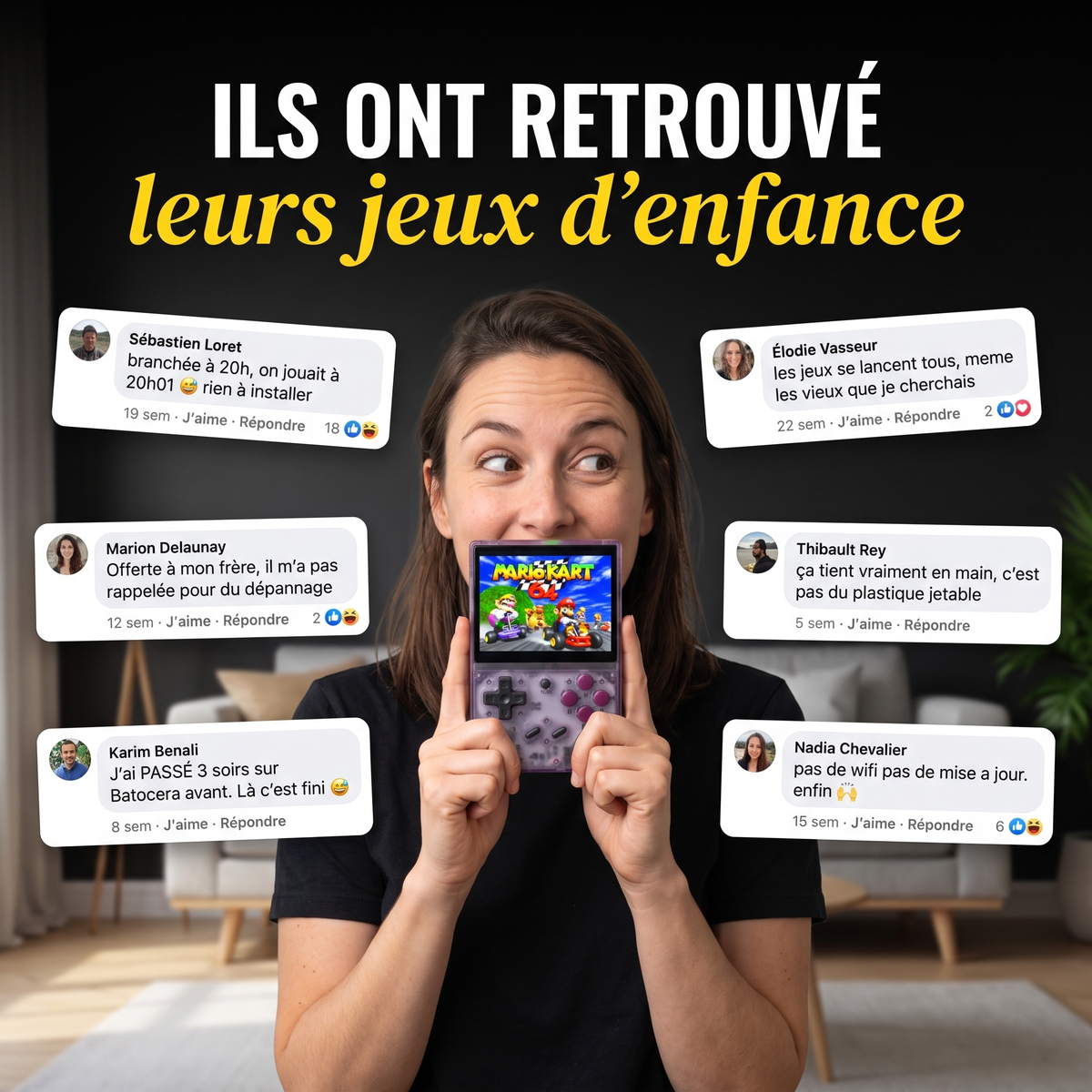 Console de jeu rétro ZapBack
